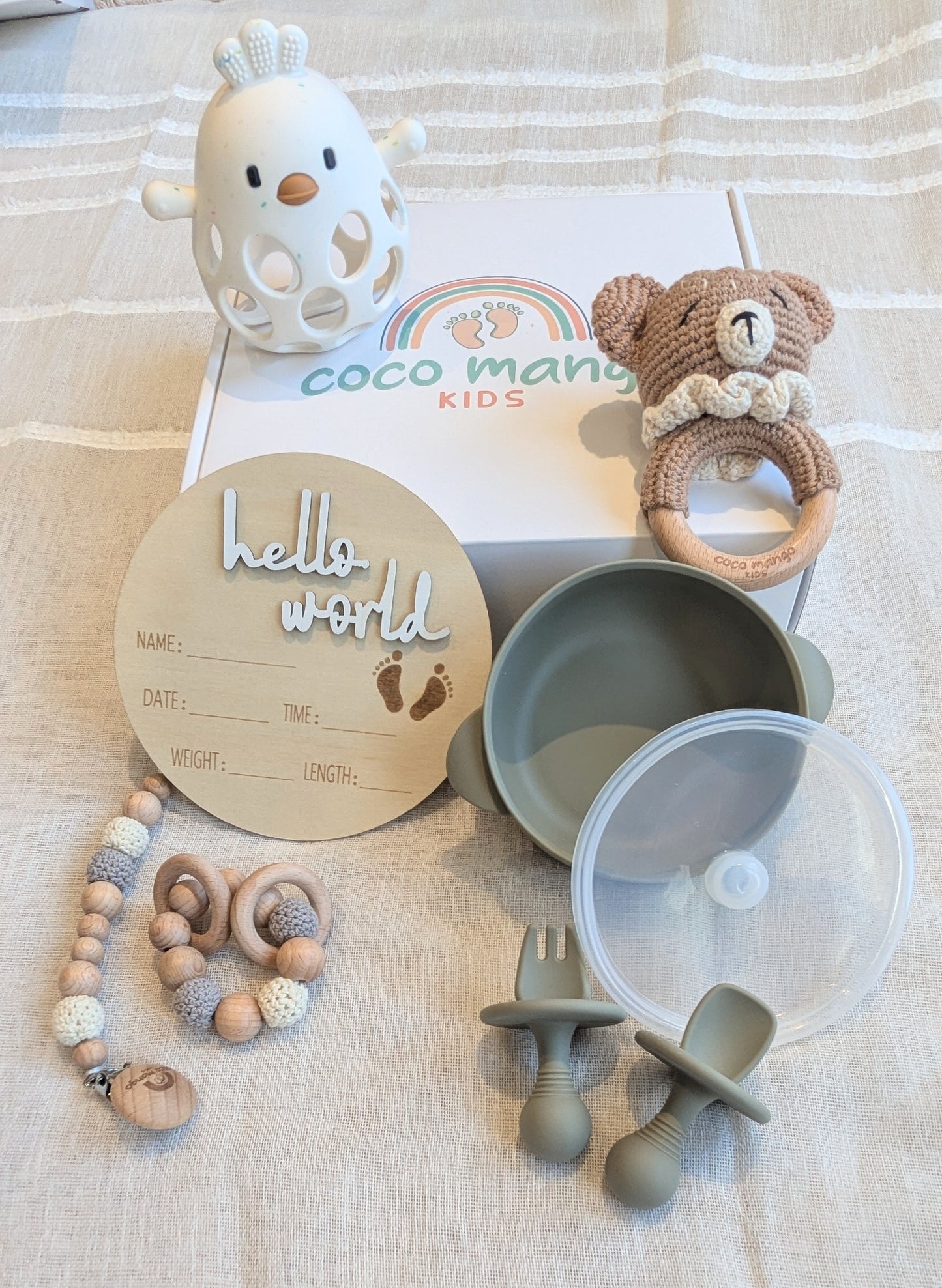 Baby Shower Gift Box (Bear theme)