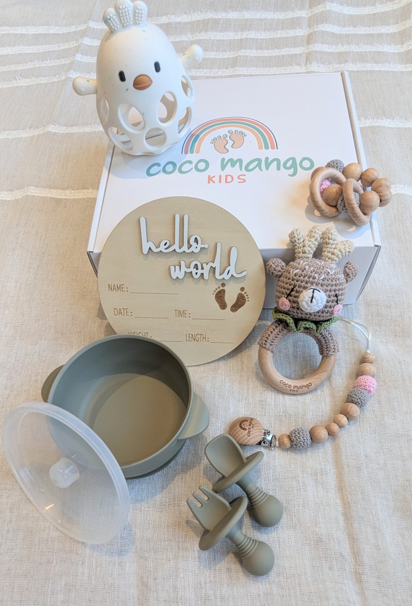 Baby Shower Gift Box (Deer theme)