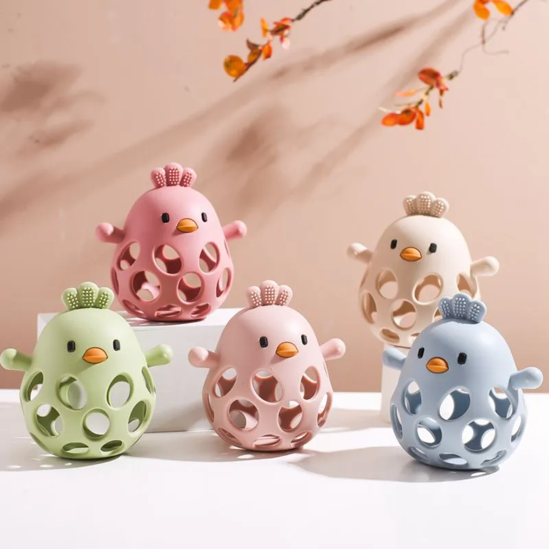 Nugget, Chickira & Cornfetti - Baby Teether