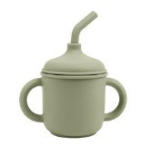 3-in-1 sippy straw cup with lid