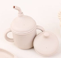 3-in-1 sippy straw cup with lid