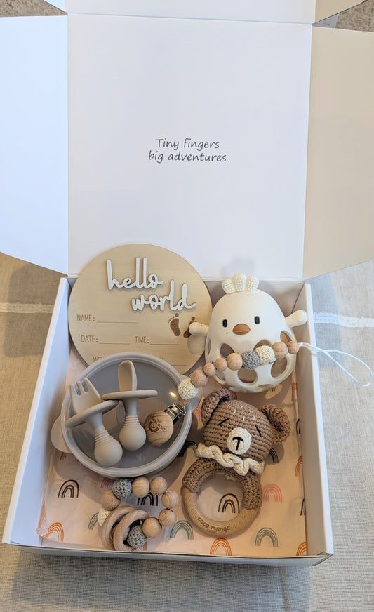 Baby Shower Gift Box (Bear theme)