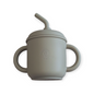 3-in-1 sippy straw cup with lid