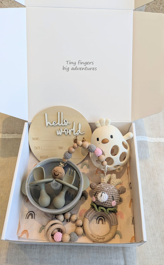 Baby Shower Gift Box (Deer theme)